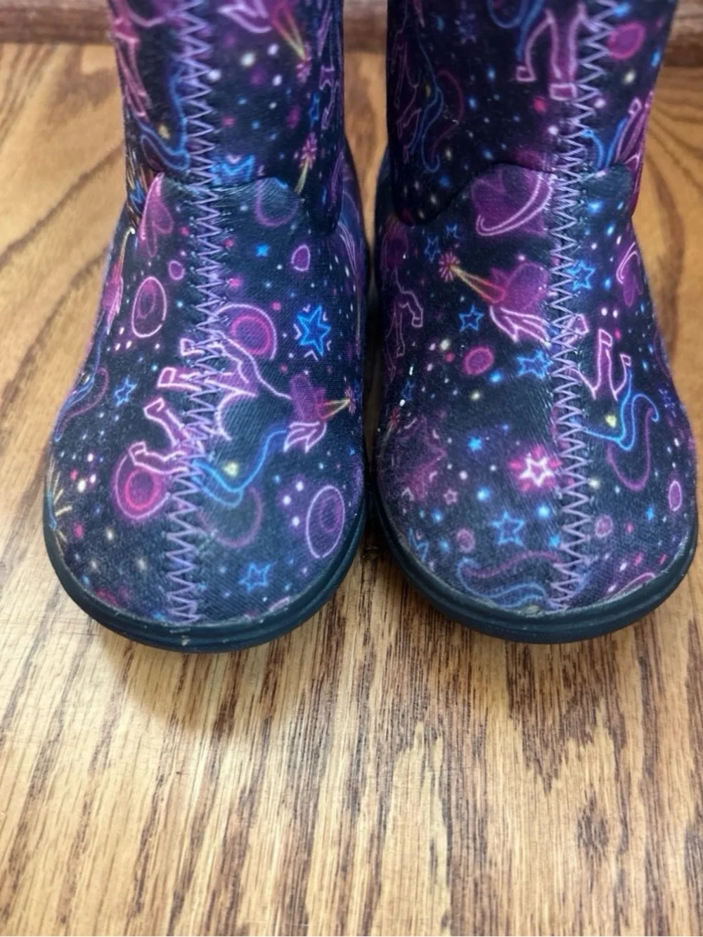 Bogs Baby Boots Girls Size 5 Unicorn Galaxy